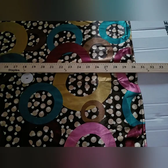 Zadie B's Colorful Women's Blouse Polyester Sz 3x - Picture 8 of 9